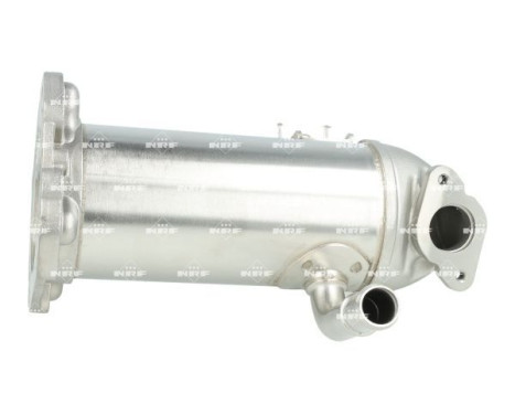 Cooler, exhaust return