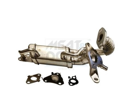 Cooler, exhaust return