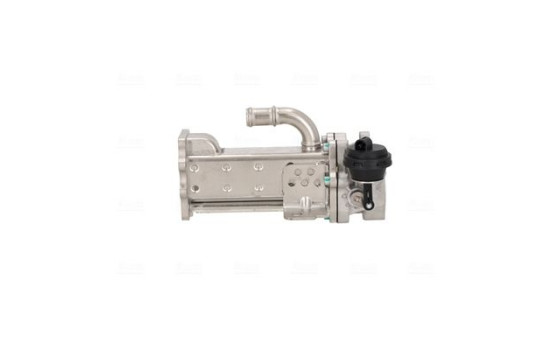 Cooler, exhaust return