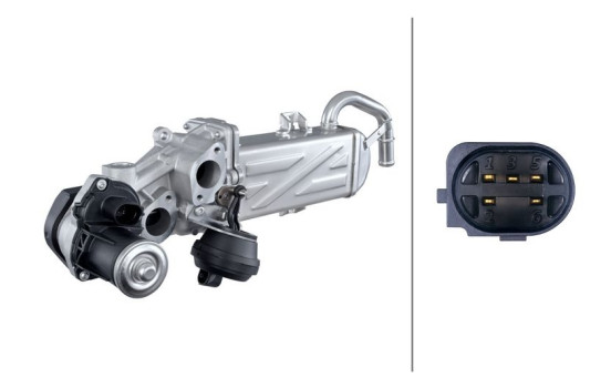 EGR Module 6NU 358 167-001 Hella