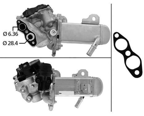 EGR Module ORIGINAL PART 700451 Valeo