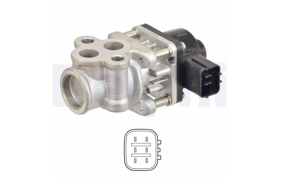 EGR valve EG10611-12B1 Delphi