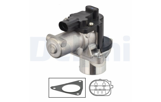 EGR valve EG10617-12B1 Delphi