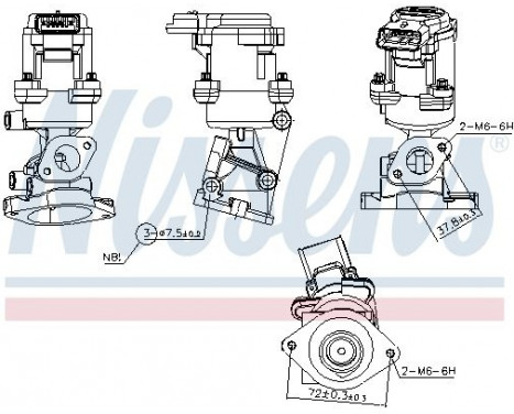 EGR valve ** FIRST FIT **, Image 7