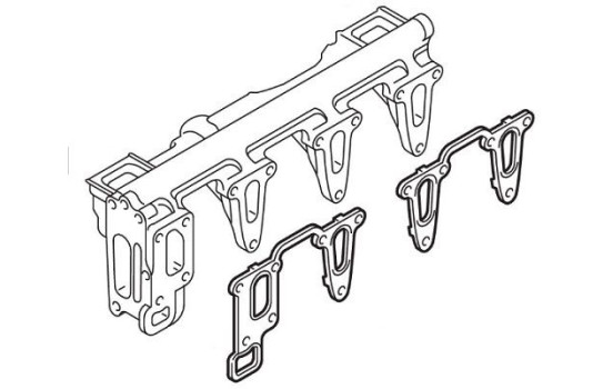 Gasket set, exhaust gas recirculation system 873.340 Elring