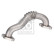 Pipe, EGR valve 188349 FEBI, Thumbnail 2