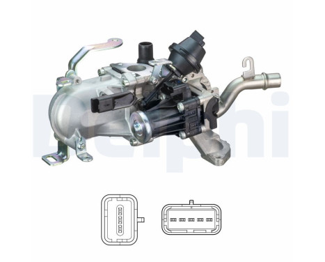 VANNE EGR EG10452-12B1 Delphi