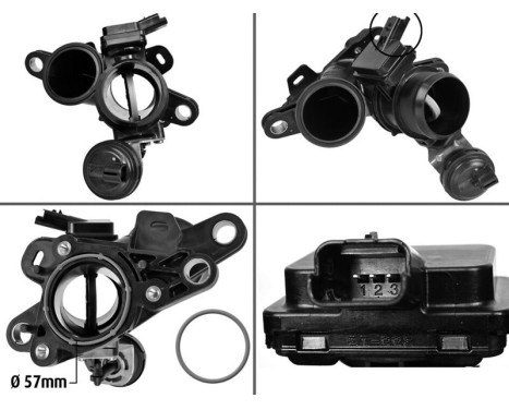 Throttle body ORIGINAL PART 700440 Valeo, Image 5