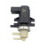 Pressure converter, turbocharger