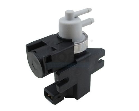 Pressure converter, turbocharger
