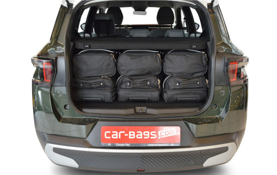Juego de bolsas de viaje Car-Bags adecuado para Citroën C3 Aircross (CC24) 2024-actualidad Original, Imagen 4
