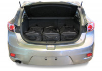 Juego de bolsas de viaje Mazda Mazda3 (BL) 2010-2013 5d