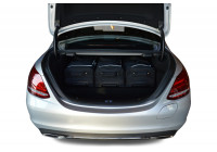 Juego de bolsas de viaje Mercedes-Benz Clase C Híbrido Enchufable (W205) 2015- 4d