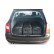 Juego de bolsas de viaje Skoda Superb II (3T) Combi 2009-2015 familiar