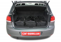 Juego de bolsas de viaje Volkswagen Golf VI (5K) 2008-2012 3d y 5d