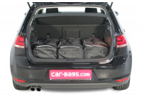 Volkswagen Golf VII (5G) 2012 - Juego de bolsas de viaje 3D y 5D