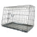 Jaula plegable inclinada para perros - Mediana - 76 x 56 x 54 cm