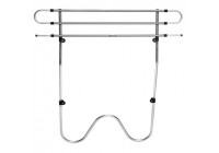 Saunders - Rejilla universal para perros con tubo en forma de W (17-25 cm)
