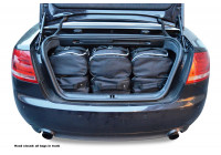 Juego de bolsas de viaje Audi A4 Cabriolet (B6 y B7) 2001-2008 convertible