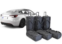 Juego de bolsas de viaje Car-bags Proline, compatible con el Tesla Model 3 (años 2024-actualidad), sedán de 4 puertas 