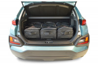 Juego de bolsas de viaje Hyundai Kona (OS) (incl. Eléctrico) 2017- SUV