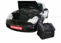 Juego de bolsas de viaje Porsche 911 (996) 2WD + 4WD sin cambiador de CD o con cambiador de CD en la parte superior del 
