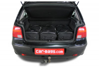 Juego de bolsas de viaje Volkswagen Golf IV (1J) 1997-2003 3d y 5d