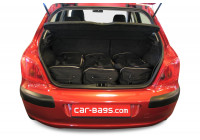 Peugeot 307 2001-2007 Juego De Bolsas De Viaje 3d Y 5d