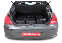 Peugeot 308 I 2007-2013 Juego de bolsas de viaje 3d y 5d