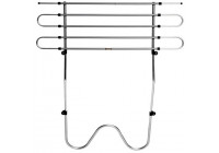 Saunders - Rejilla universal para perros con tubo en forma de W (33-41 cm)
