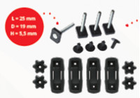 Adaptador en T G3 para portaequipajes de techo