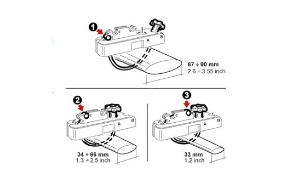 Kit de fijación rápida (barra de ala), Imagen 3