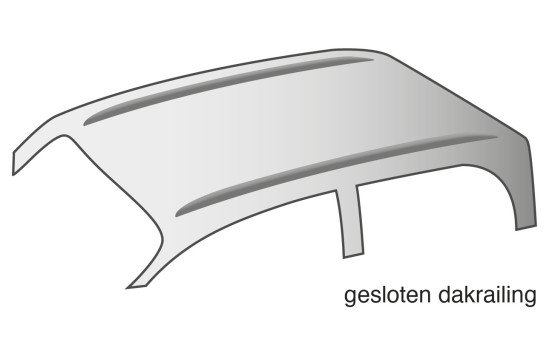 Barras de techo Twinny Load Acero S99 - Con rieles de techo cerrados, Imagen 7