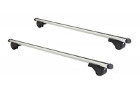 Barras de techo Twinny Load Aluminio A01 - Con raíles de techo abiertos