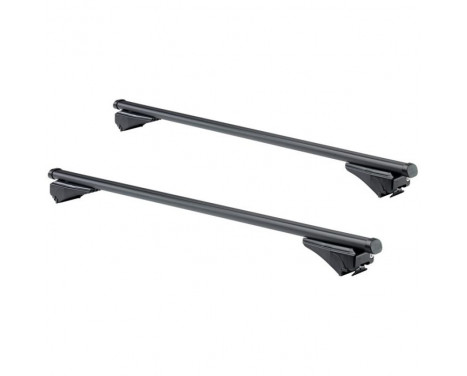 Barras de techo Twinny Load Steel S51 - Con rieles de techo abiertos