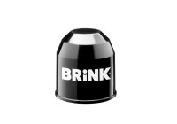 Tapa de barra de remolque Brink negra