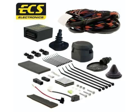 Juego eléctrico, enganche de remolque HN879DX ECS Electronics