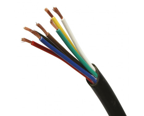 Cable de remolque de 7 hilos, 1,0 mm, 5 m