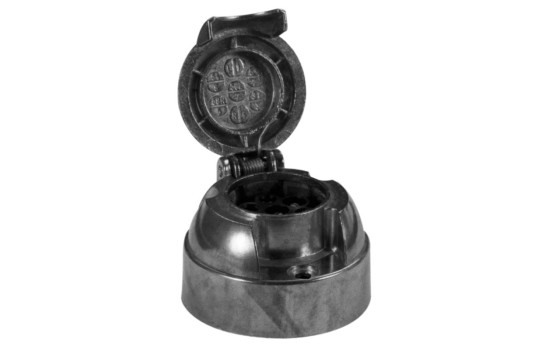 Regleta de enchufes metálica de 7 polos, Imagen 2