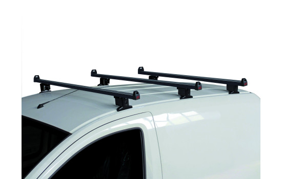 Barras de techo G3 Atlantic Steel de 130 cm, juego de 3