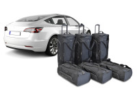 Juego de bolsas de viaje Tesla Model 3 2018-presente Sedán de 4 puertas Pro.Line