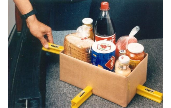 Portaequipajes Defa 40 kg amarillo 4 piezas, Imagen 2