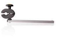 Spinder S10664 Abrazadera de cuadro con varilla plateada