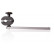 Spinder S10664 Abrazadera de cuadro con varilla plateada
