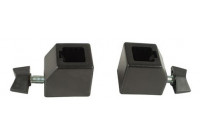 Spinder 10995 Tapa de cubierta rectangular negra (2x)