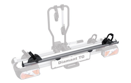 Extensión de bicicleta adicional Tradekar Diamant TG y FG + Soporte de cuadro, Imagen 2