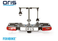 Portabicicletas, portabicicletas para barra de remolque ORIS Tracc FIX4BIKE® - 2 bicicletas