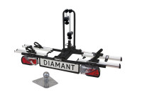 Portabicicletas Pro-User Diamant - 2 bicicletas + soporte de pared y funda de almacenamiento