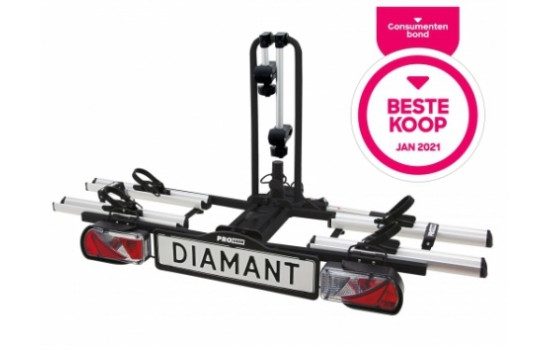 Portabicicletas Pro-User Diamant para 2 bicicletas + Funda de almacenamiento gratuita - 2 bicicletas, Imagen 3