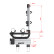Portabicicletas con barra de tiro Enduro BS260 Caravan Black Edition - 2 bicicletas, Miniatura 8